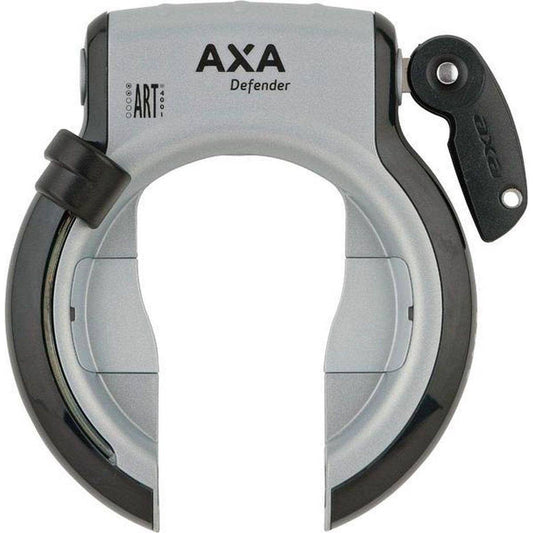 Axa Ringslot Defender - Grijs/Zwart (Op Kaart) - Le coq wielerartikelen