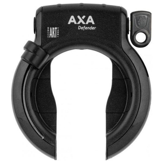 Axa Ringslot Defender Met Bafang Cilinder - Glanzend Zwart - Le coq wielerartikelen