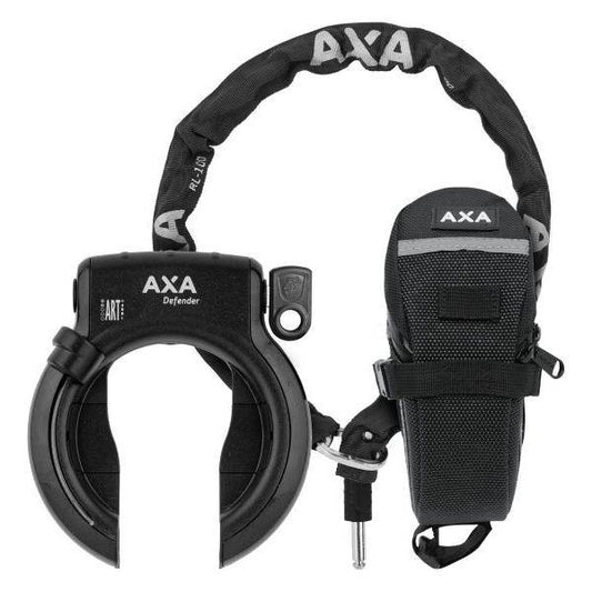 Axa Ringslot Defender Met Rlc 100 Insteekketting - Le coq wielerartikelen