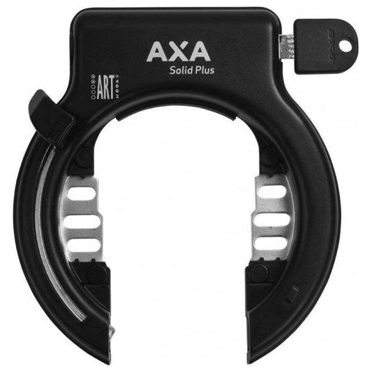 Axa Ringslot Solid Plus - Zwart (Werkplaatsverpakking) - Le coq wielerartikelen