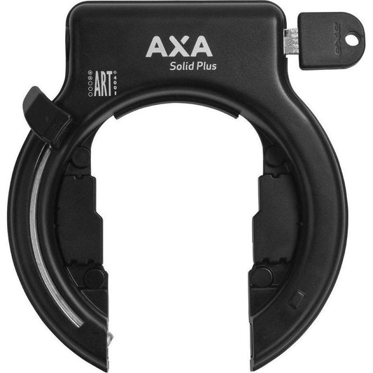 Axa Ringslot Solid Plus Art2 - Zwart (Op Kaart)+C425 - Le coq wielerartikelen