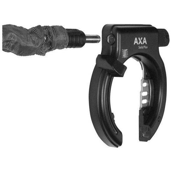 Axa Ringslot Solid Plus Art2 - Zwart (Op Kaart)+C425 - Le coq wielerartikelen
