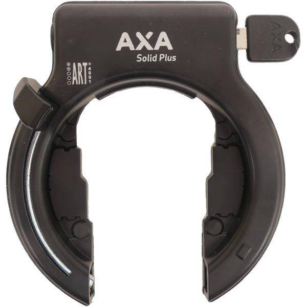 Axa Ringslot Solid Plus Met Afdekkapjes - Zwart (Werkplaatsverpakking) - Le coq wielerartikelen