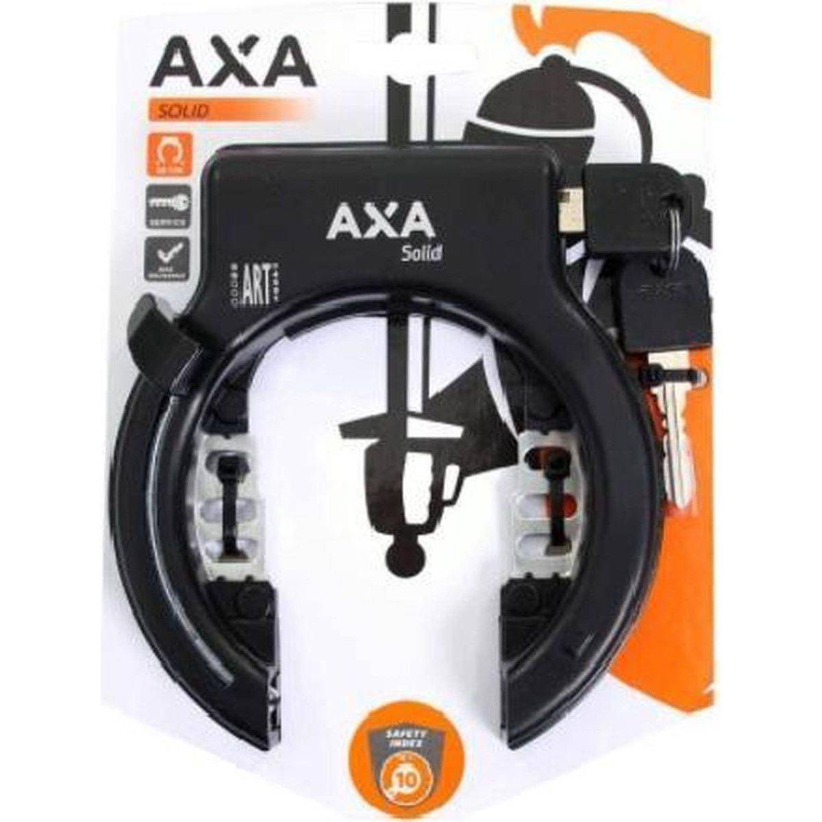 Axa Ringslot Solid Retractable - Le coq wielerartikelen