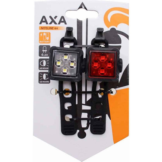 Axa Verlichting Set Niteline 44 Batterij - Le coq wielerartikelen