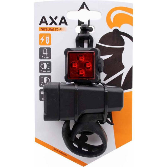 Axa Verlichting Set Niteline T4R Usb - Le coq wielerartikelen