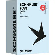 Schwalbe binnenband 24 inch SV9XS met 40mm ventiel, geschikt voor 18/28-520 banden, geschikt voor fietsbanden.