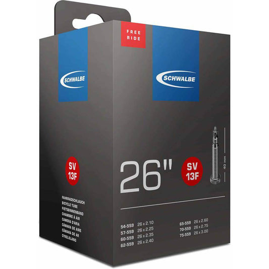 Schwalbe Binnenband Sv13F Tr4 Freeride 26 X 2.10 - 3.00 Frans Ventiel 40Mm - Le Coq Wielerartikelen
