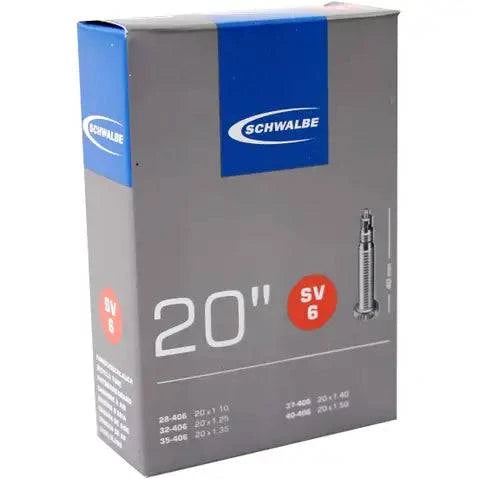 Schwalbe Binnenband Sv6 20" / 28/40-406 - 40Mm Ventiel - Le Coq Wielerartikelen