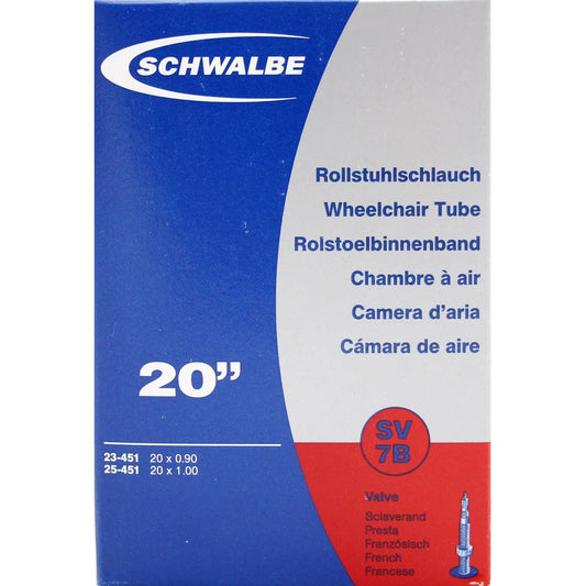 Schwalbe Binnenband Sv7B 20 X 0.90 - 1.00 Fv 40Mm - Le Coq Wielerartikelen