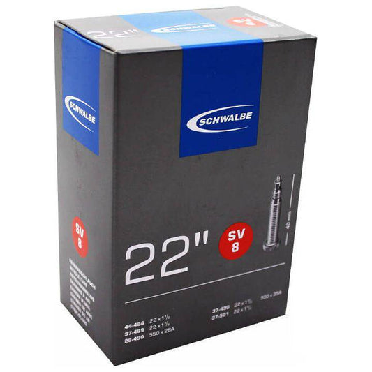Schwalbe Binnenband Sv8 22 X 1 3/8 - 1 1/2 Fv 40Mm - Le Coq Wielerartikelen