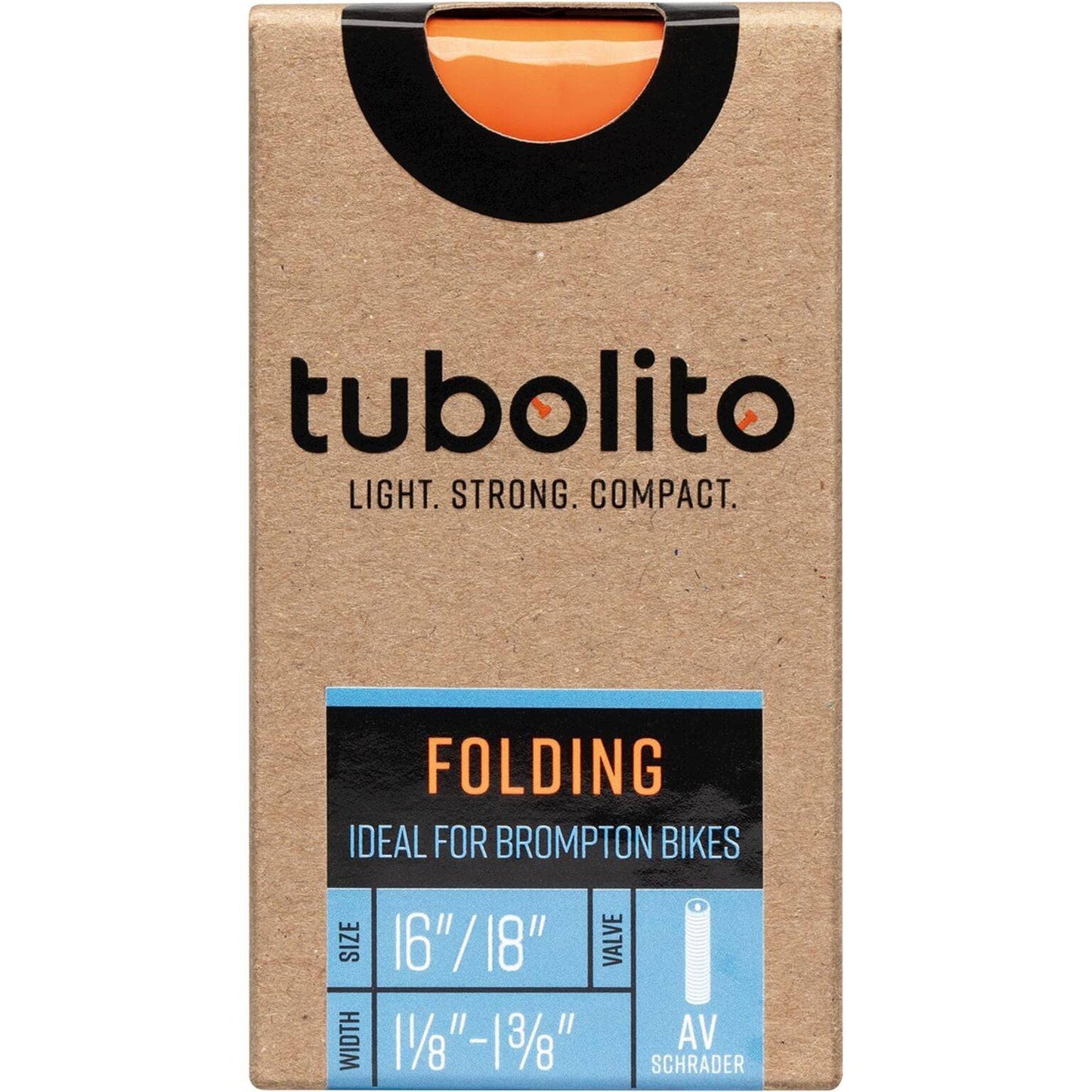 Tubolito Binnenband Folding 16 Auto Ventie 40Mm - Le Coq Wielerartikelen
