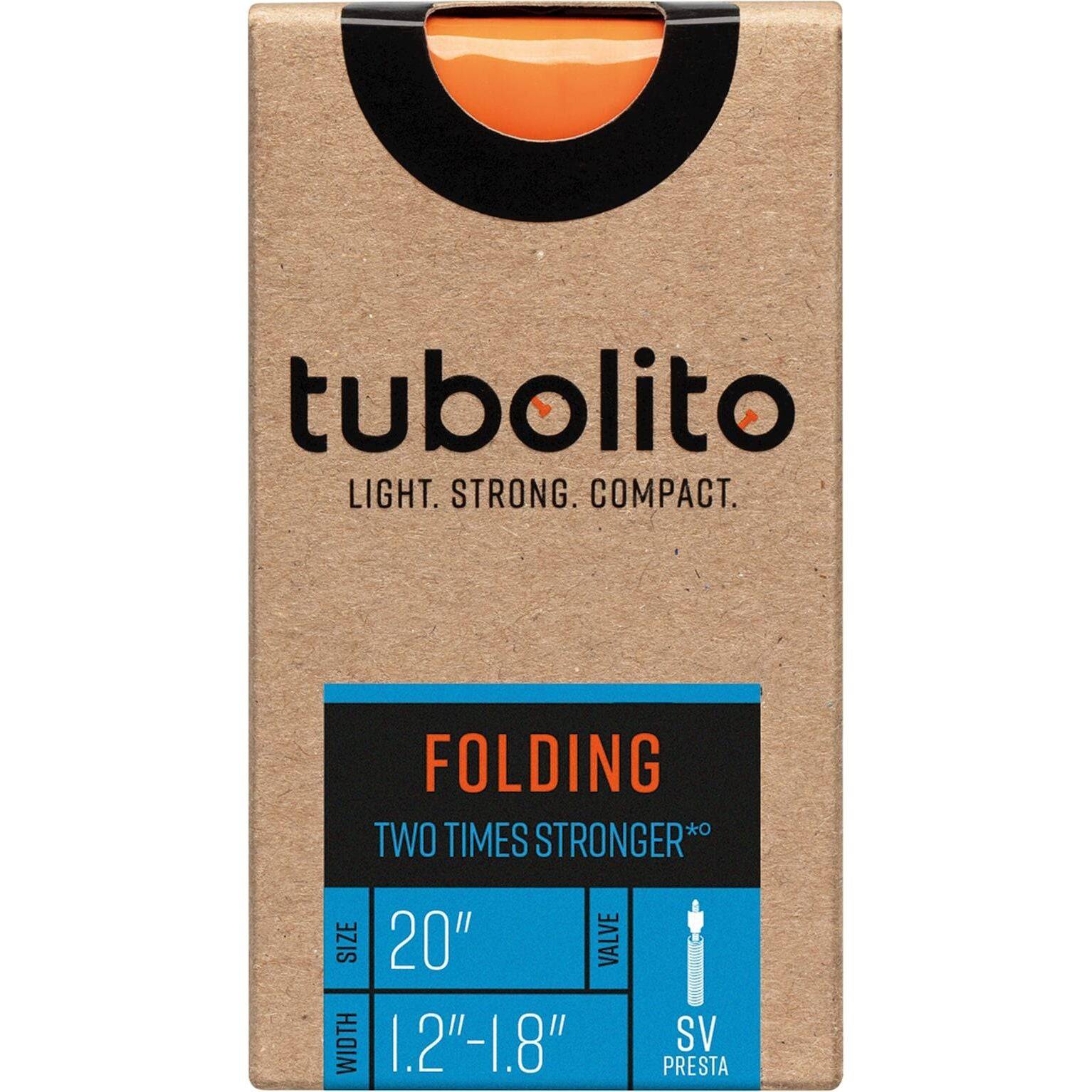 Tubolito Binnenband Folding 20 X 1.2 -1.8 Fv 42Mm - Le Coq Wielerartikelen