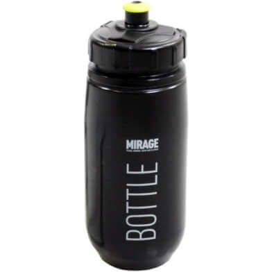 Mirage bidon van 600 cc, blauw, kunststof drinkfles met sportieve uitstraling en veiligheidsdop.