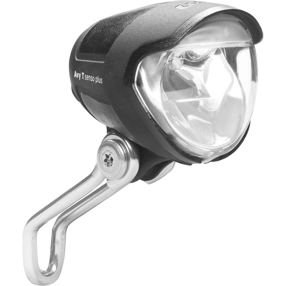 Busch & Müller Lumotec Avy N Plus koplamp met dynamo, 40 Lux, voor fietsverlichting, zichtbaar in de afbeelding