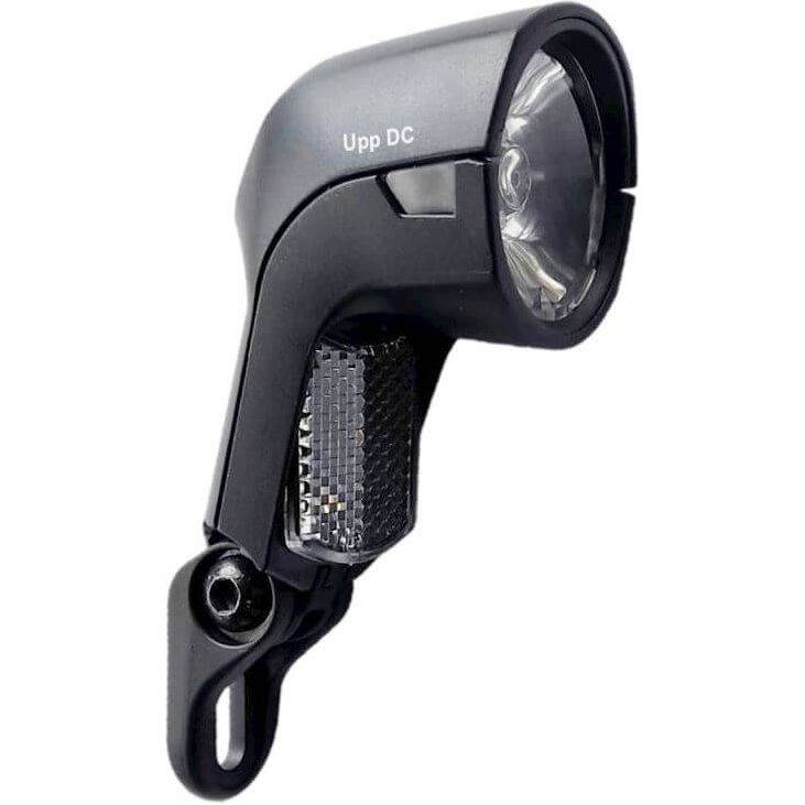 Busch & Müller Lumotec Upp Dc e-bike koplamp met 30 lux, geschikt voor 6-42V elektrische fietsen, heldere verlichting.