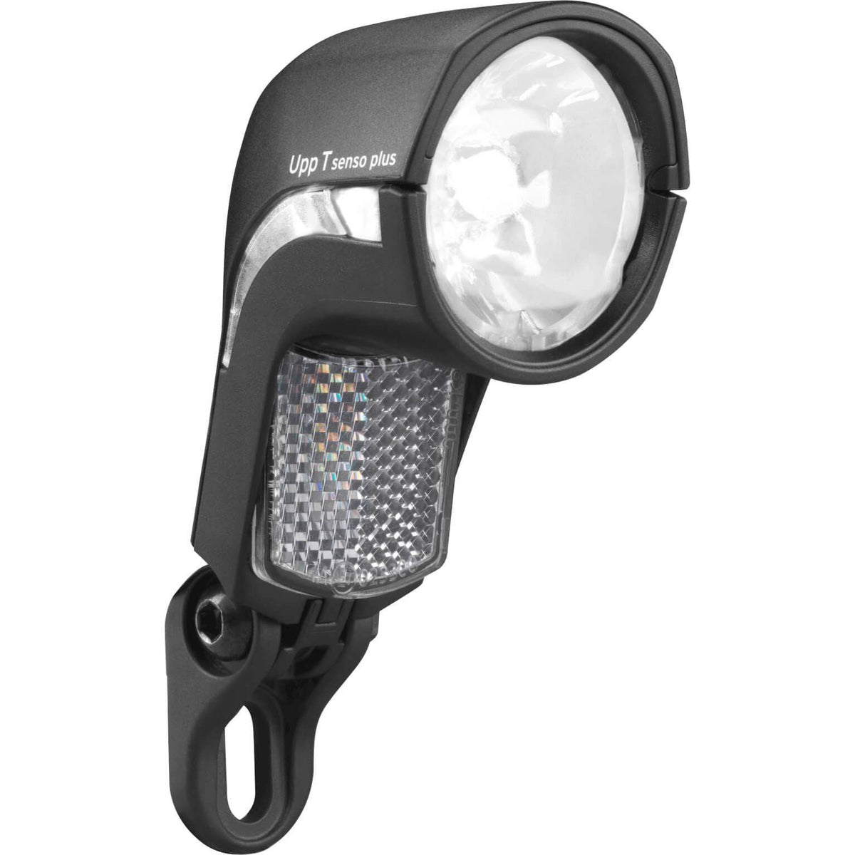 Busch & Müller Lumotec Upp Dynamo koplamp met 35 Lux, helder licht voor veilig fietsen in het donker.