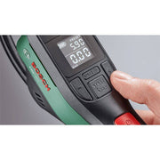 Bosch Easy Pump elektrische fietspomp met acculuchtpomp, compact en draagbaar voor snel oppompen van fietsbanden.