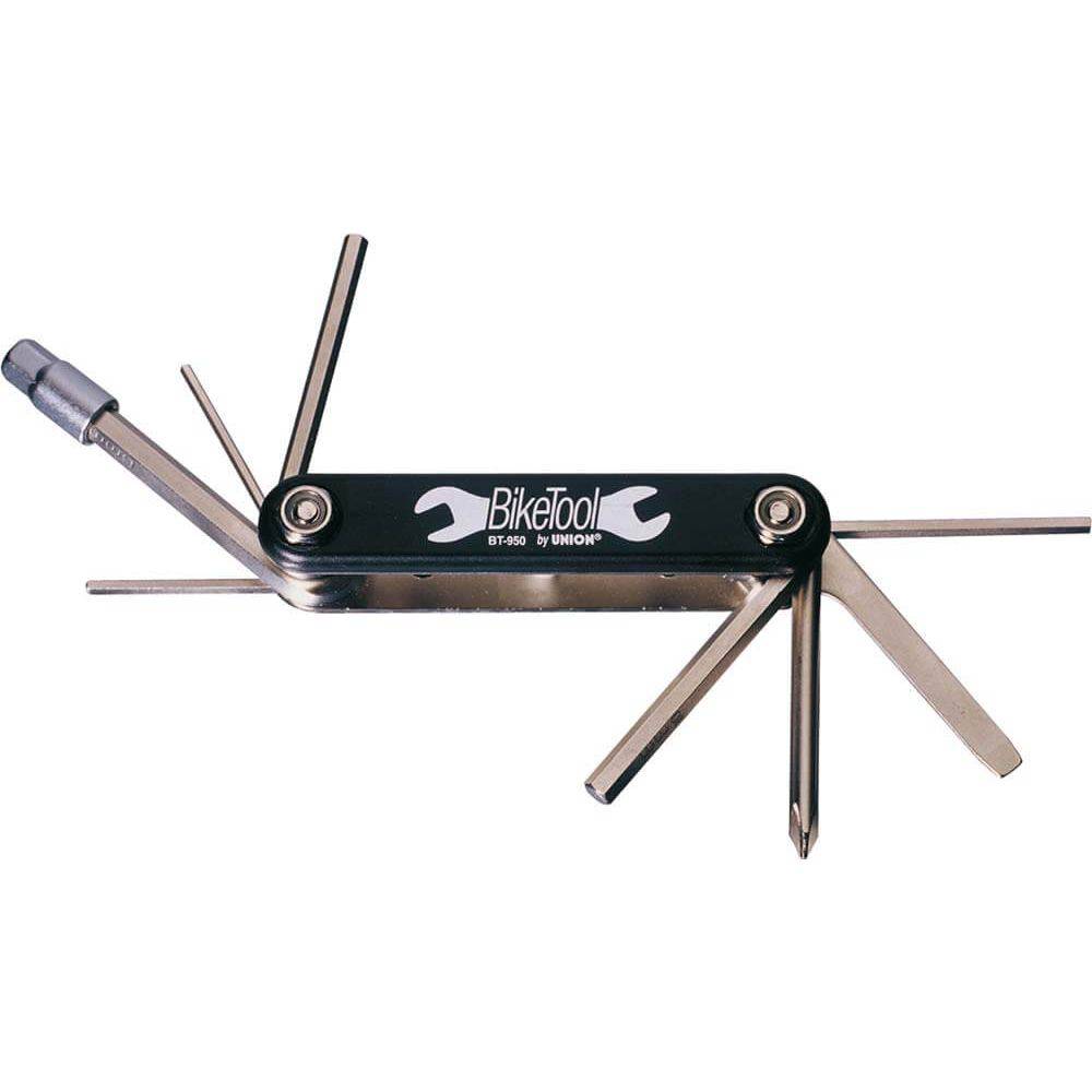 Marwi Multi Tool 9F overig gereedschap met diverse functies, zwart en compact ontwerp, geschikt voor verschillende klussen.
