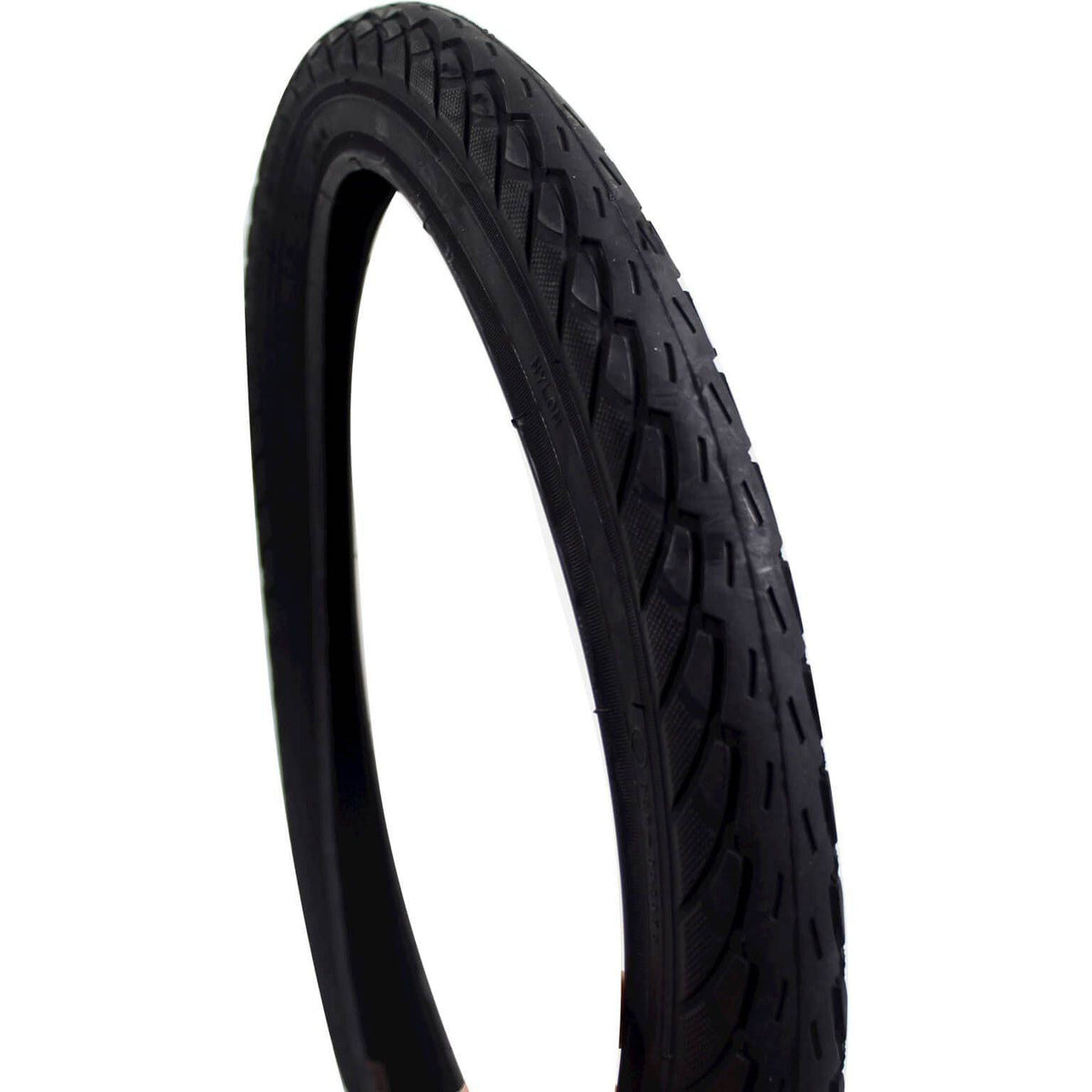 Zwarte Deli Tire stadsfiets buitenband SA-206 16x1,75 met profiel, geschikt voor fietsbanden en comfortabel rijgedrag