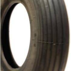 Zwarte Deli Tire buitenband 4 Play 400 x 8, banden voor speeltoestellen of voertuigen, zichtbaar op de afbeelding.
