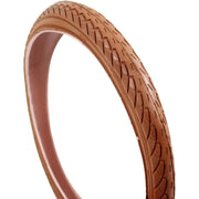Deli Tire stadsfiets buitenband Sa-206 18 x 1.75 met profiel, geschikt voor stadsfietsen, zichtbaar op de afbeelding.