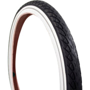 Deli Tire stadsfiets buitenband Sa-206 20 x 1.75, zichtbare profiel en zijwand, geschikt voor stadsfietsen.