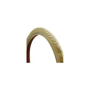 Deli Tire stadsfiets buitenband SA-206 22 x 1.75, geschikt voor stadsfietsen, op een zwarte achtergrond.