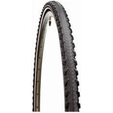 Zwarte CST Spider 26 x 1.95 stadsfiets buitenband met reflecterende lijnen, zichtbaar op de afbeelding.