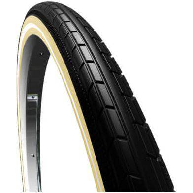 Cst Buitenband Travel 28 X 1.75 Zwart/Creme Met Reflecterende Lijnen - Le Coq Wielerartikelen
