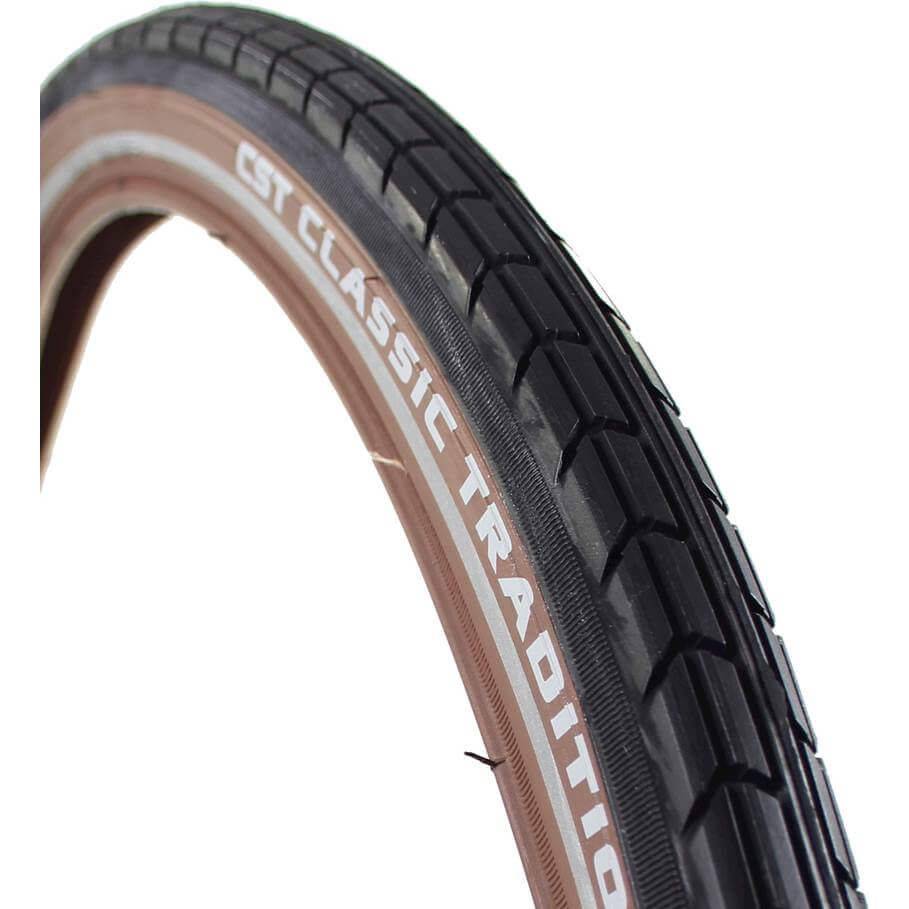 Cst Buitenband Tradition 28 X 1.75 Met Reflecterende Lijnen - Le Coq Wielerartikelen