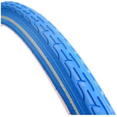 Deli Tire stadsfiets buitenband SA-209 in maat 28x1.75, donkerblauw met reflectie, geschikt voor stadsfietsgebruik.