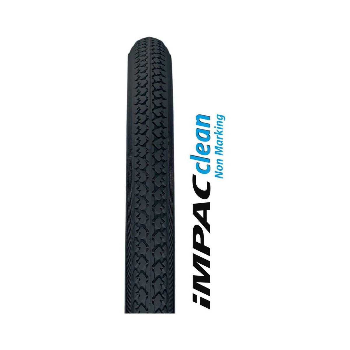 Impac stadsfiets buitenband IS102 22 x 1 3/8 zwart, rubber band voor fietsen, zichtbaar op de afbeelding