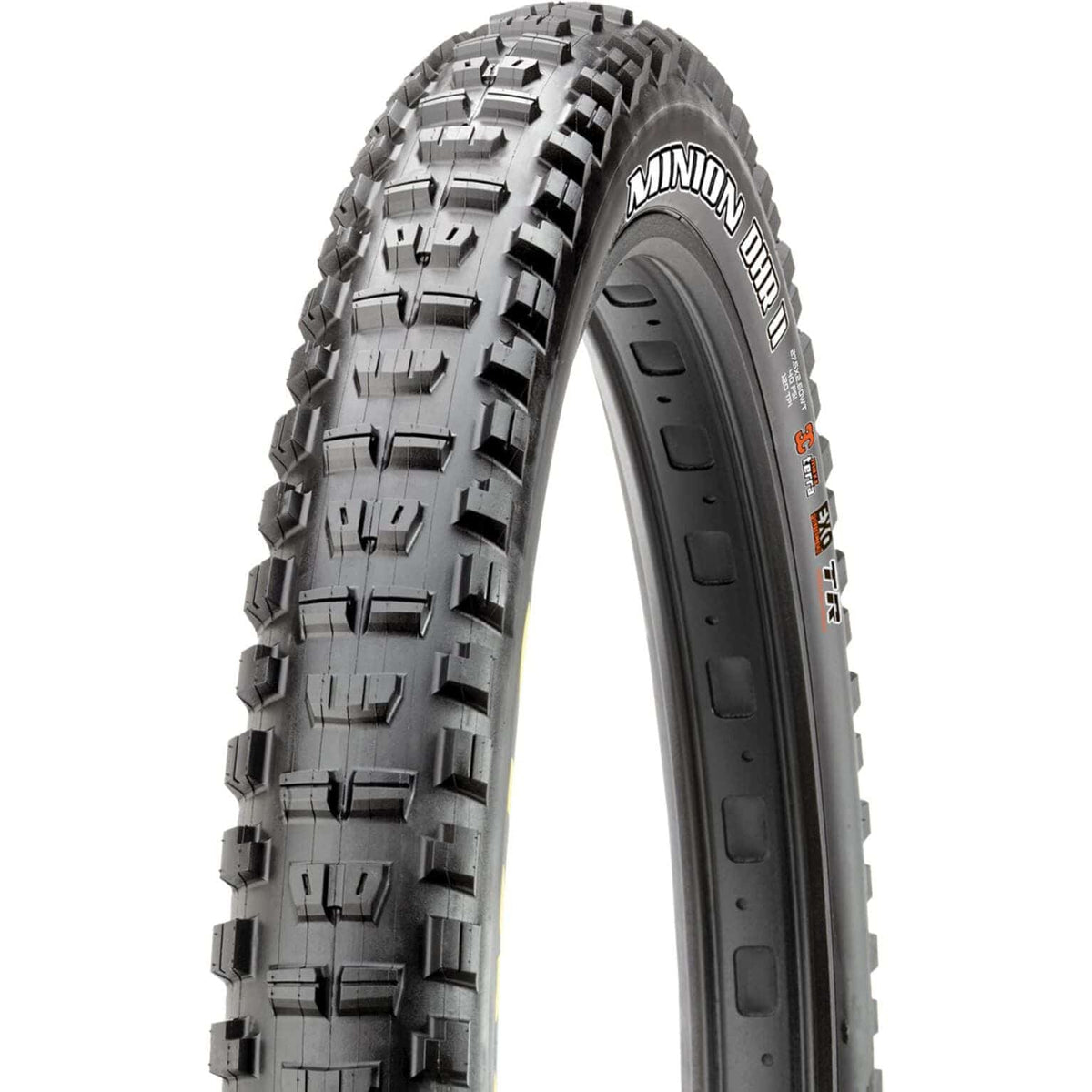 Maxxis MTB band Minion DHR II 27,5 x 2,40 met tubeless en Exo bescherming, geschikt voor downhill en mountainbiken.