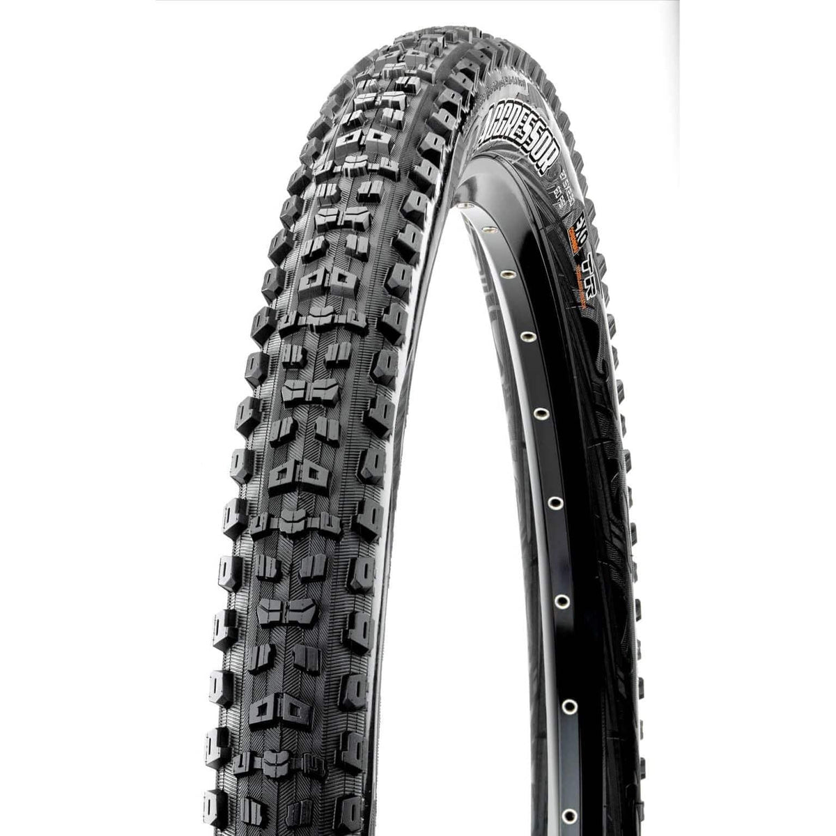 Maxxis MTB band Btb Aggressor Exo/Tr 27.5x2.50 zwart, vouwfietsband met profiel voor mountainbiken