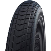 Schwalbe 20-inch Super Moto-X stadsfiets buitenband met Reflectie, zwart, ADDIX Performance, 100-406, geschikt voor stadsfietsen.