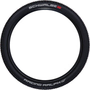 Zwarte Schwalbe Racing Ralph MTB vouwband 26x2.25 inch, Super Ground, met profiel voor off-road rijden