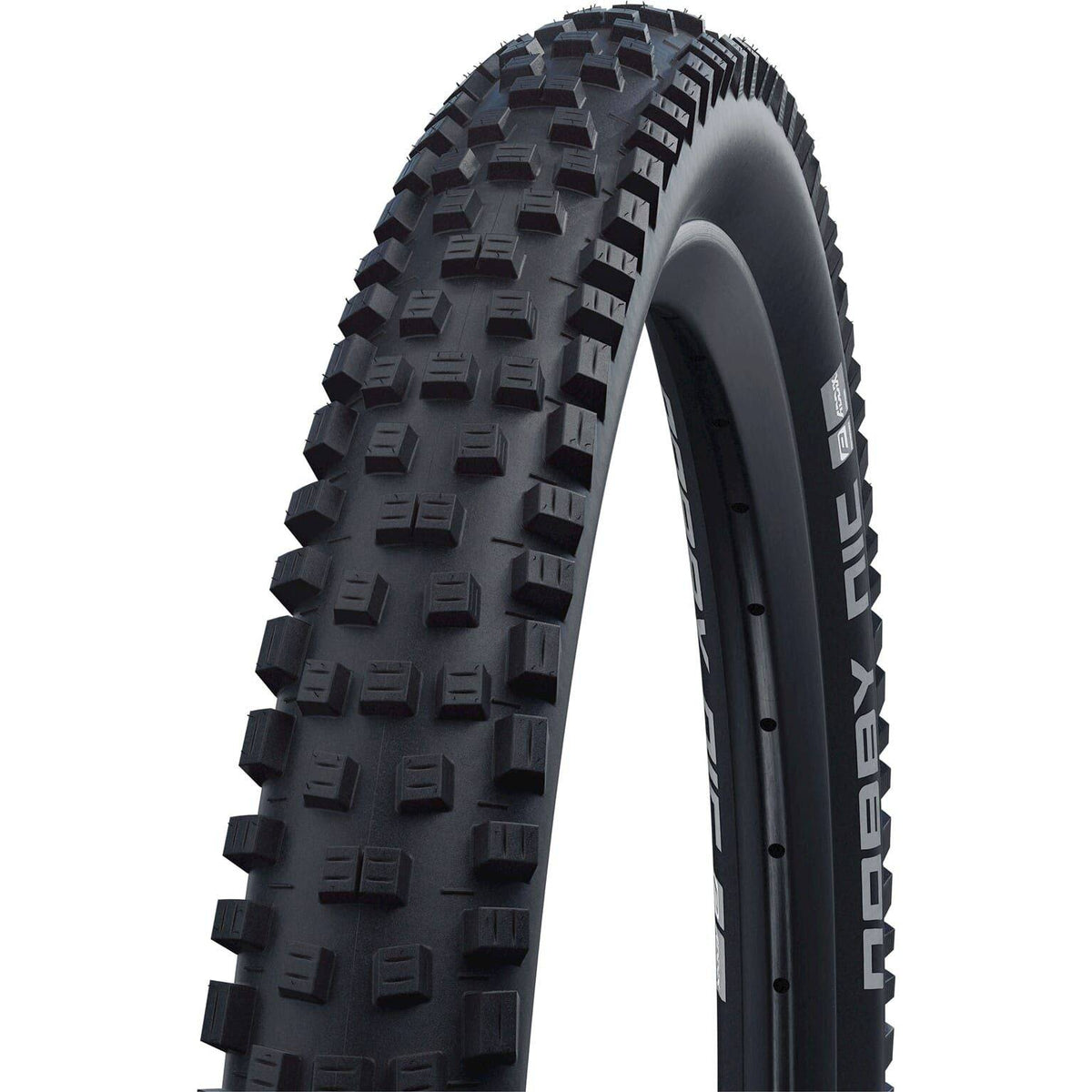 Schwalbe Nobby Nic MTB buitenband 26x2.40, zwart, vouw, met R-Guard bescherming voor mountainbikes.