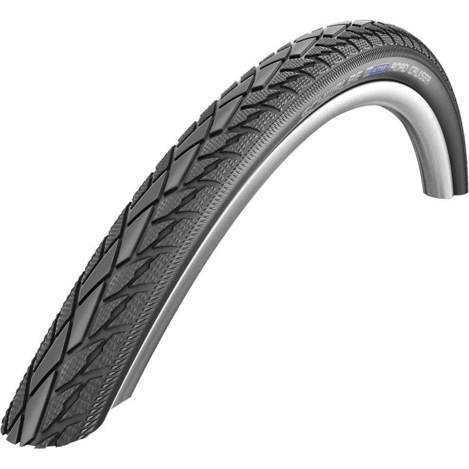 Zwarte Schwalbe Road Cruiser 20x1.75 stadsfiets binnenband, geschikt voor stadsfietsen en comfortabel rijgedrag