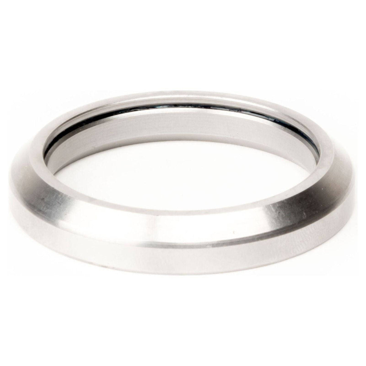 Balhoofdlager Elvedes MR155 1-1/8" zilver, 41.8x30.7x7.7mm, 45/45°, geschikt voor fietsen.