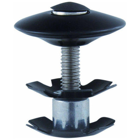 Balhoofdplug M-Wave 1-1/8" - Zwart - Le coq wielerartikelen