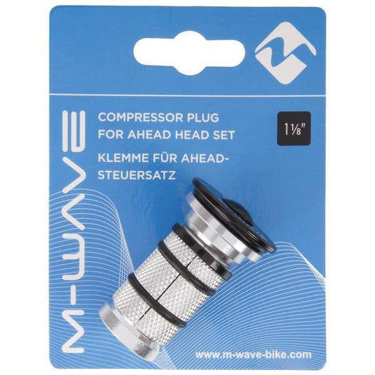 Balhoofdplugklauw M-Wave 1-1/8" Carbon Voorvork - Zwart - Le coq wielerartikelen