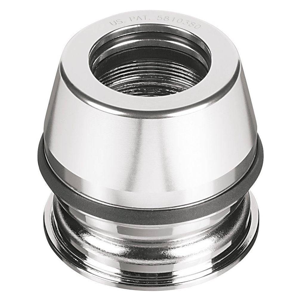 Balhoofdset 1 1/8" Ergotec A118Sgk Semi-Geïntegreerd Met Draad - Zilver - Le coq wielerartikelen