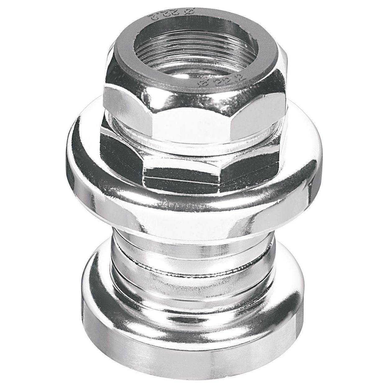 Balhoofdset 1" Ergotec S101Gk Met Draad - Chroom - Le coq wielerartikelen
