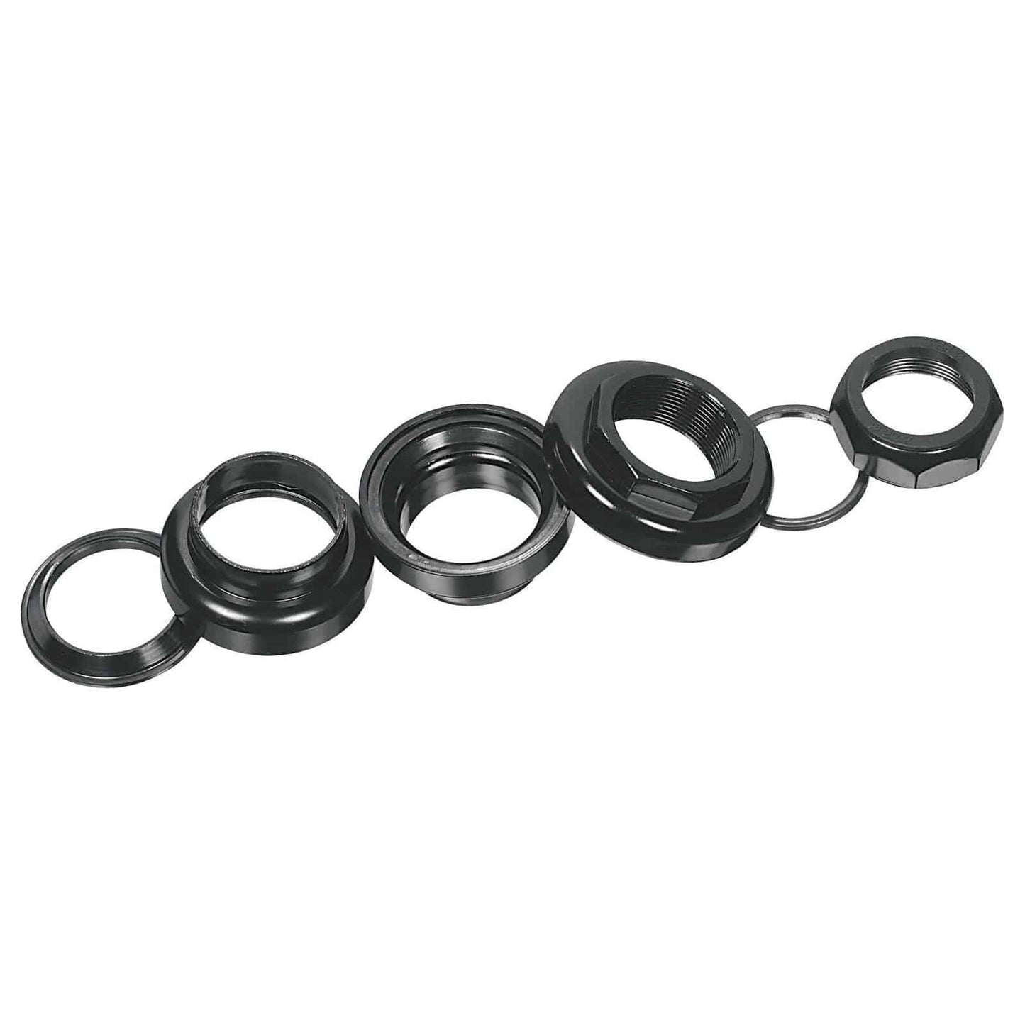 Balhoofdset 1" Ergotec S101Gk Met Draad - Zwart - Le coq wielerartikelen