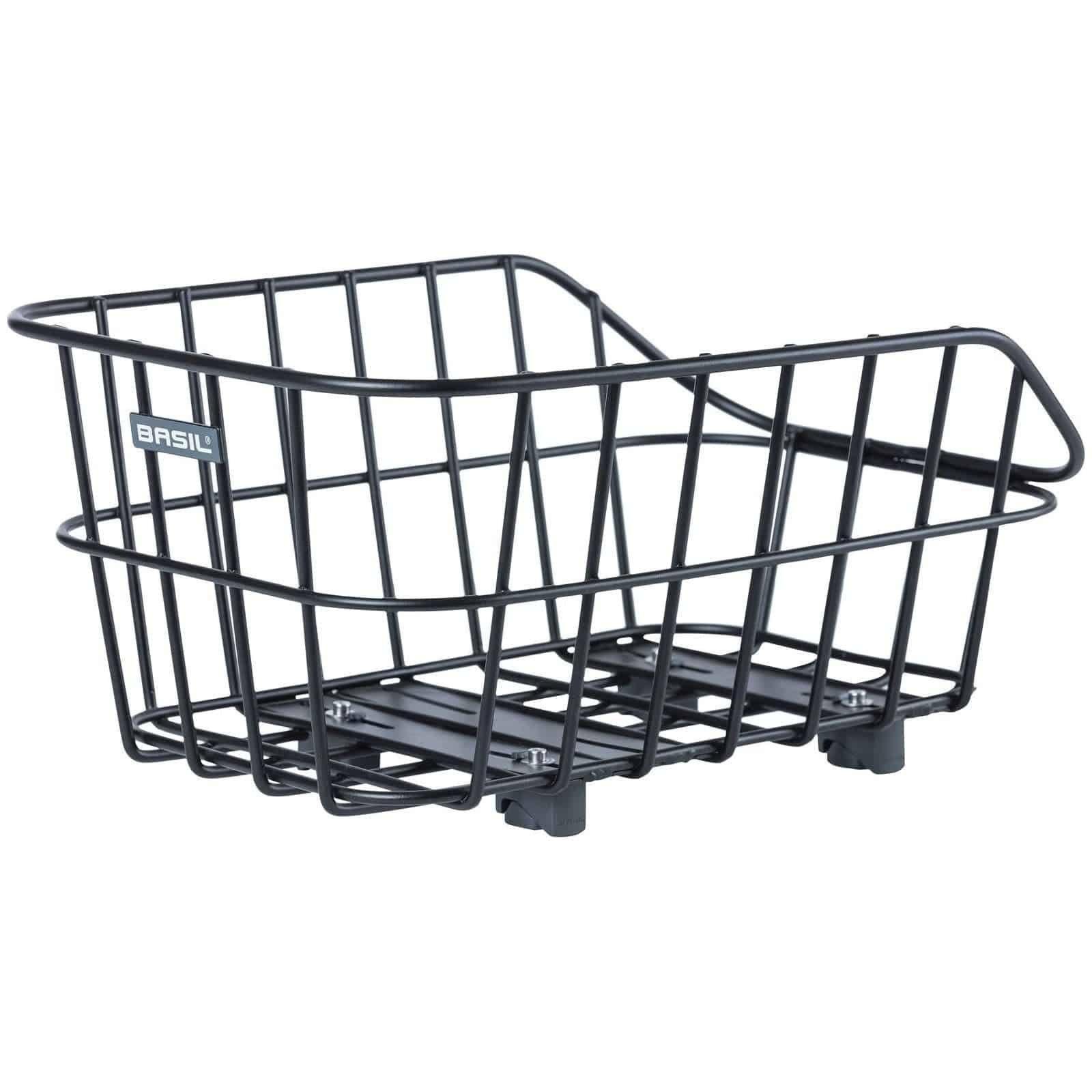 Basil Achtermand Cento Aluminium 22 Liter 45 X 32 X 21 Cm - Mat Zwart - Le coq wielerartikelen
