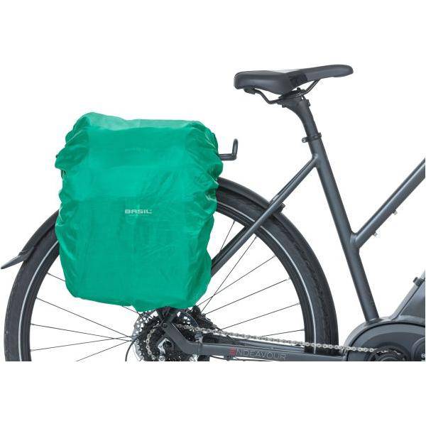 Basil Dubbele Fietstas Discovery 365D 18 Liter 30 X 15 X 31 Cm - Black Melee - Le coq wielerartikelen