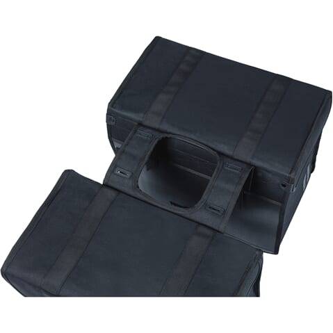 Basil Dubbele Fietstas Kavan Eco Classic 58 Liter 37 X 24 X 33 Cm - Zwart - Le coq wielerartikelen
