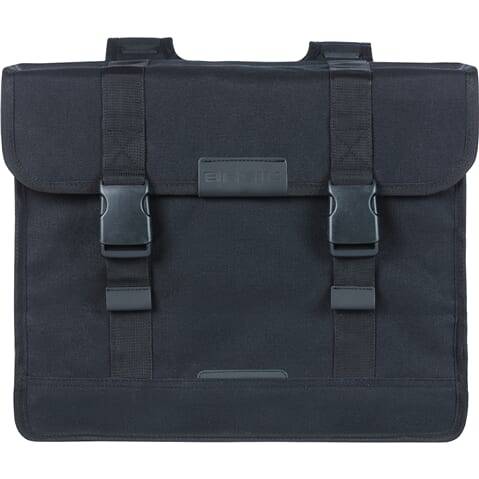 Basil Dubbele Fietstas Kavan Eco Classic 68 Liter 40 X 25 X 33 Cm - Zwart - Le coq wielerartikelen