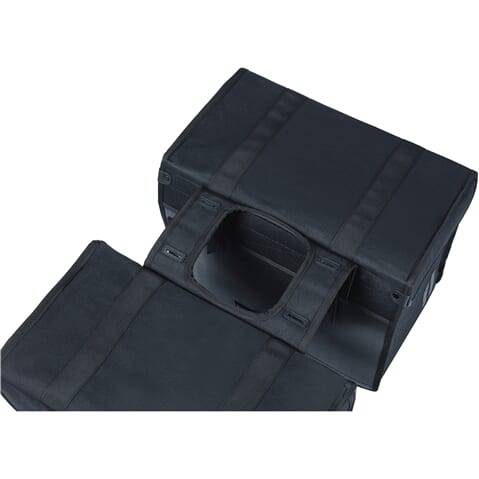 Basil Dubbele Fietstas Kavan Eco Classic 68 Liter 40 X 25 X 33 Cm - Zwart - Le coq wielerartikelen